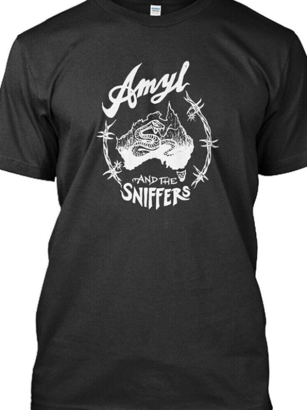 Amyl And The Sniffers Rock Band Music Graphic Fan Streetwear Concert T-Shirt